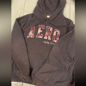 Aeropostale gray hoodie